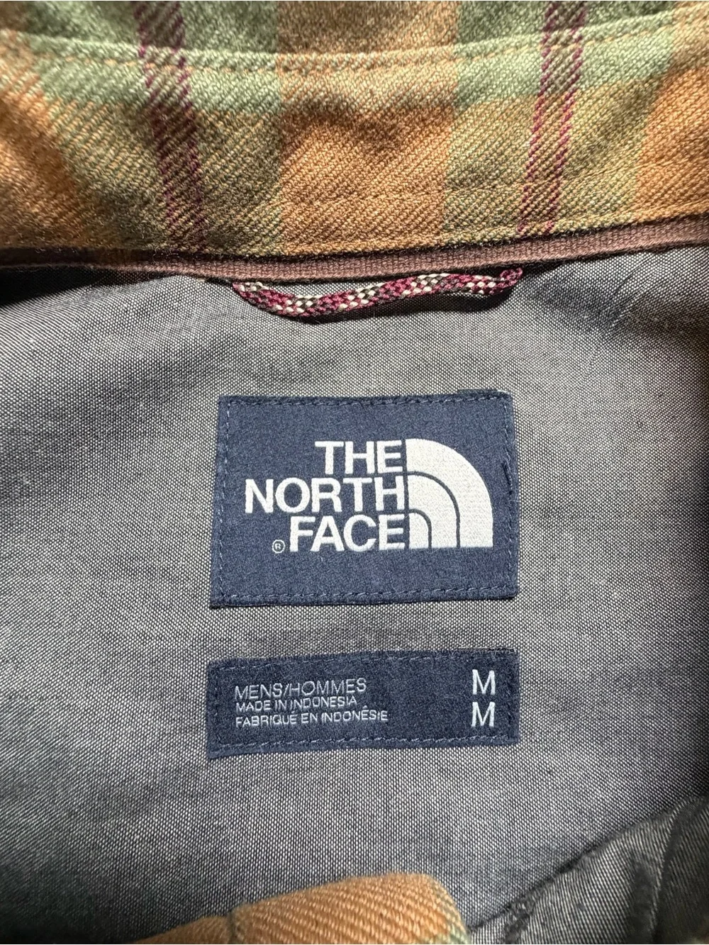 The North Face Men’s ThermoCore Long-Sleeve Flannel Shirt M TNF